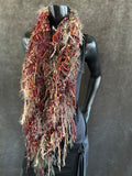 Knit boho poncho, knit pull-over, autumn color poncho, indie clothing