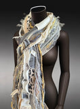 Shreds Fringie Scarf, street style scarf, boho chic scarf