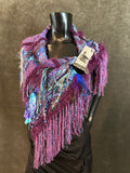 Hand Woven Poncholette for women, luxury fashion wrap