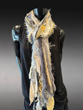 Shreds Fringie Scarf, street style scarf, boho chic scarf