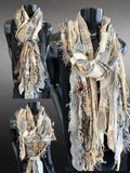 Shreds Fringie Scarf, street style scarf, boho chic scarf