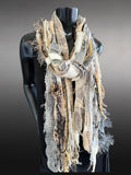 Shreds Fringie Scarf, street style scarf, boho chic scarf