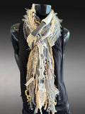 Shreds Fringie Scarf, street style scarf, boho chic scarf