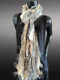 Shreds Fringie Scarf, street style scarf, boho chic scarf