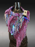 Hand Woven Poncholette for women, luxury fashion wrap