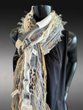 Shreds Fringie Scarf, street style scarf, boho chic scarf