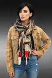 Couture Model - Tan Jacket & Jeans